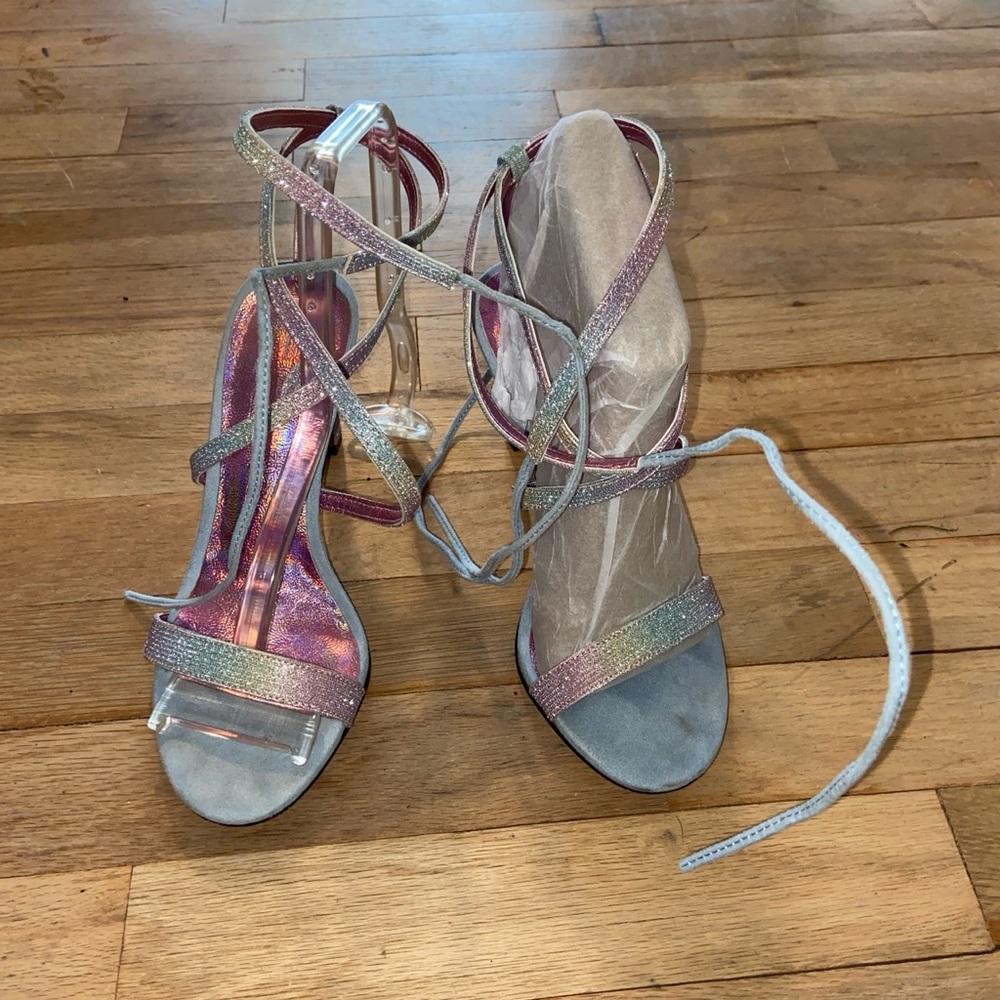 Mix No. 6 Multicolor Strappy Heels